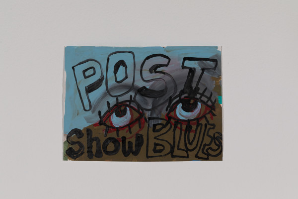 Post show blues