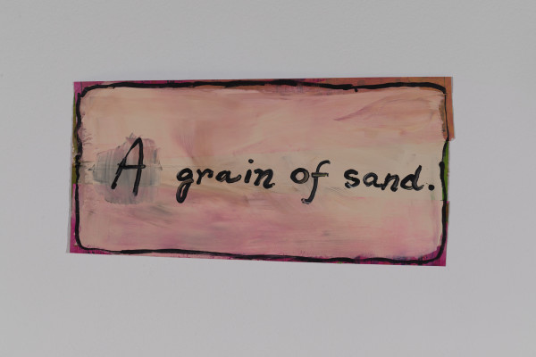A grain of sand