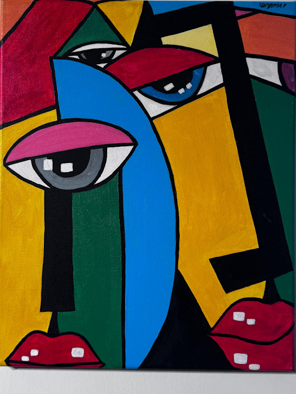 «The Faces Within « by Richard Yumba Ngombe, Image 1.