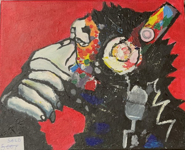 "Monkey with Headset" by Yumba Arts