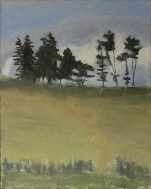 Pines on the Hill by Joanne McIlvaine