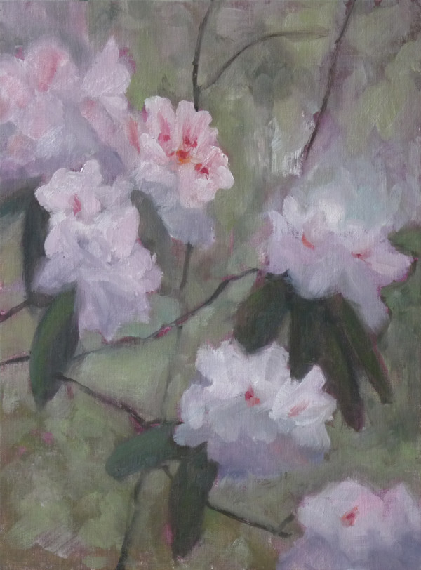 Blossoms In Fog by Joanne McIlvaine