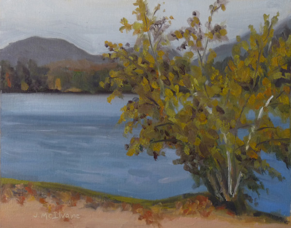 Mirror Lake, Early October by Joanne McIlvaine