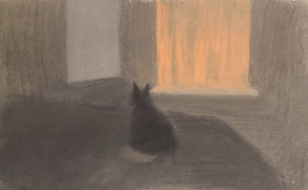 Interior, Night, S. Bedford St. by Ellen Hamilton O'Donnell