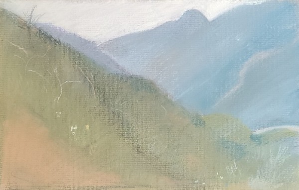 Overlook Trail Topanga by Ellen Hamilton O'Donnell
