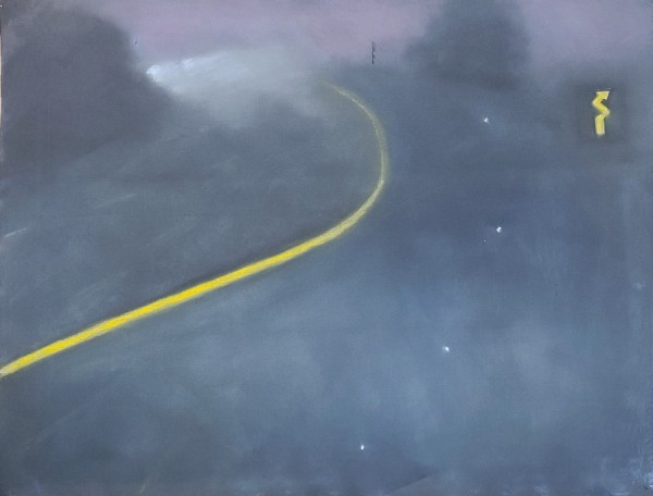 Curve in the Road, Night