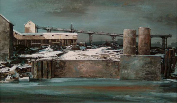 Coal Dock by Carl Gaertner