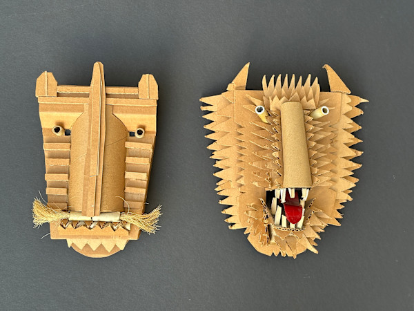 Masks by Christopher Pekoc