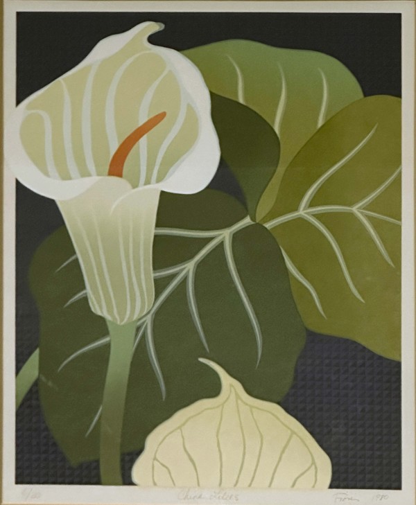 China Lilies, 1980 by Susan Fiori