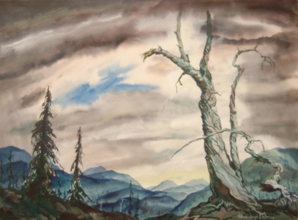 Forest Survivor, 1950 by William Joseph Eastman