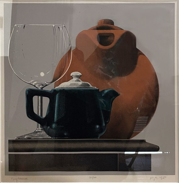Syracuse (Teapot & Wine Glass) by Hugh Kepets