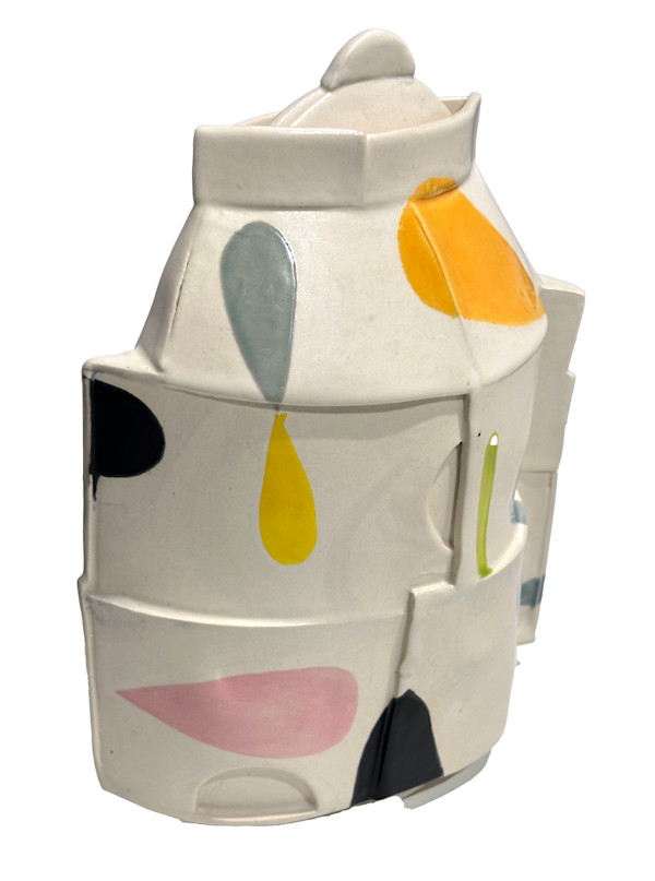 Covered Jar by Judith Salomon