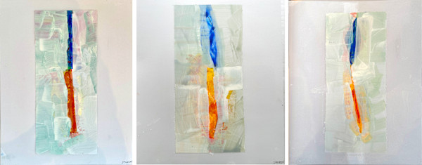 Stalk #4, #5 and #7 (triptych) by Doug Sanderson