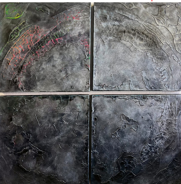 Untitled (Four Paintings) by Kathy Skerritt
