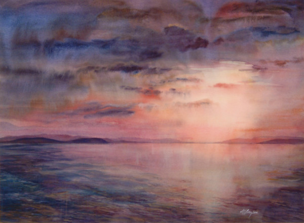 Sunset Haze by Mary Ann Boysen