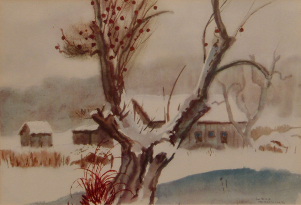Winter Landscape by Wray Manning