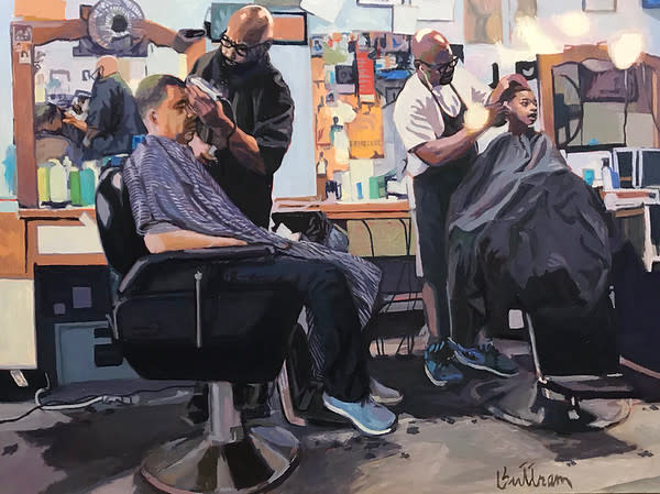 The Barbershop by David Buttram