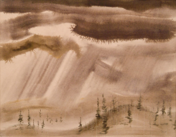 Mountain Storm by Leroy Flint