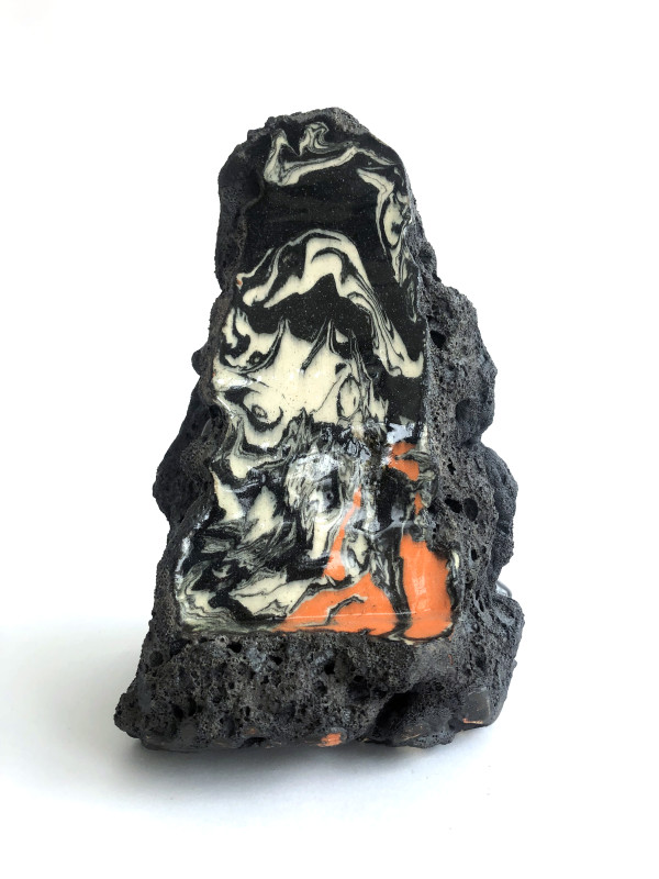 Black Magma Fossil by Lynn Basa