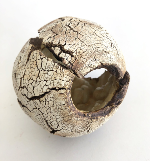Cracked Crusty Geode by Lynn Basa