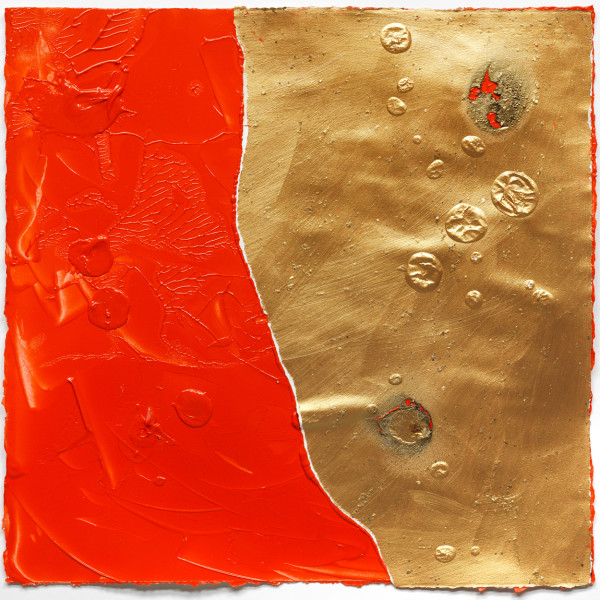 Orange and Gold #1 by Lynn Basa