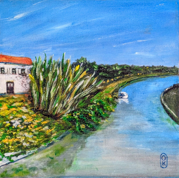 Sunny day in Paraza / Journée ensoleillée à Paraza by Olena KVIT, Image 2.