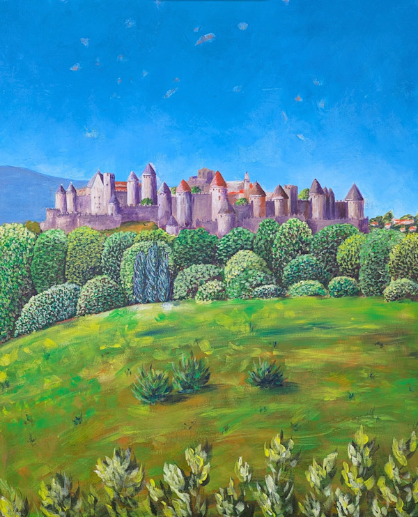 Carcassonne 1 by Olena Kvit