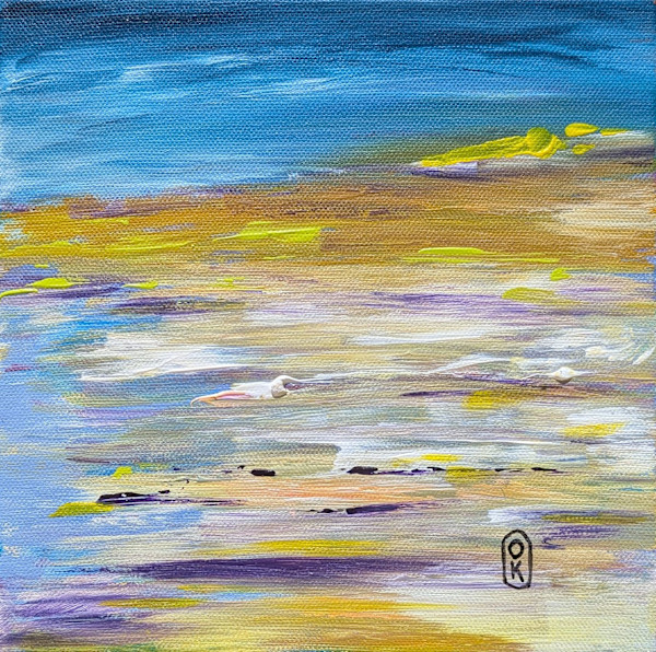 Journée ensoleillée, 20x20 by Olena Kvit
