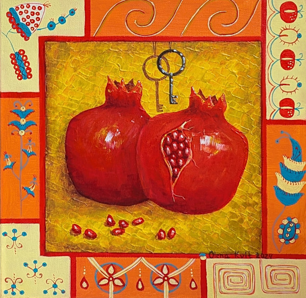 Under heaven's key / Sous la clé du ciel by Olena Kvit