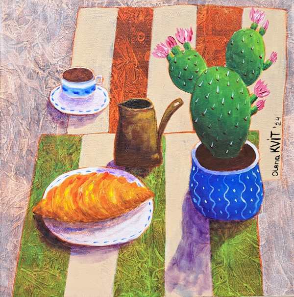 J'adore les petits déjeuners tranquilles by Olena Kvit