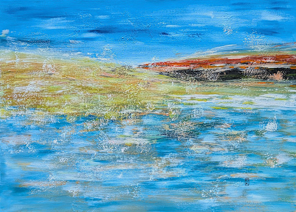 Journée d’été ensoleillée, 50x70 by Olena Kvit