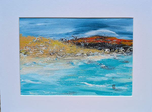 Murmures salés, 20x30, encadré 30x40 by Olena Kvit