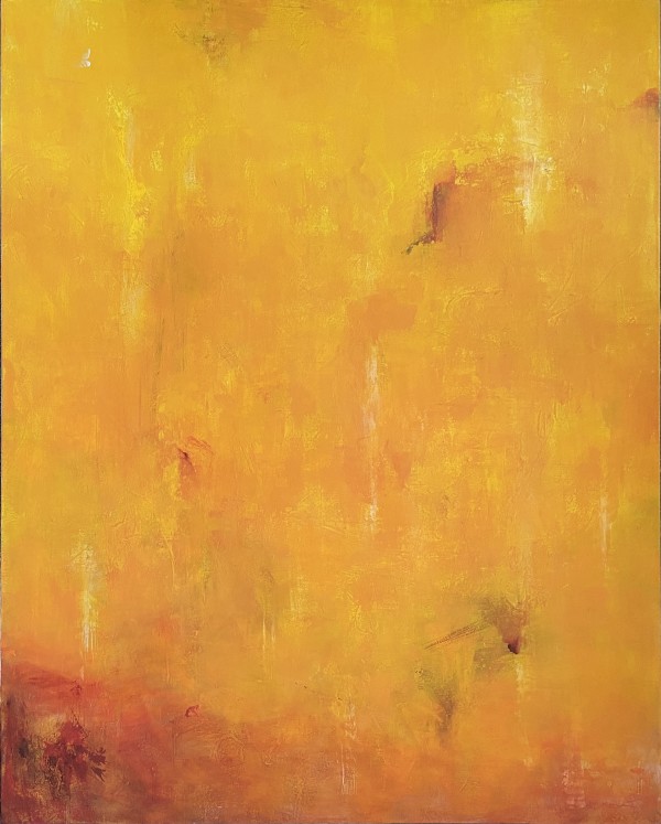 Dreaming in Orange by Monica Johnson Art