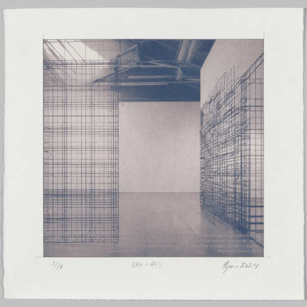 Originality of the avant-garde :  Grid – #A053 1/16 by Hlynur Helgason