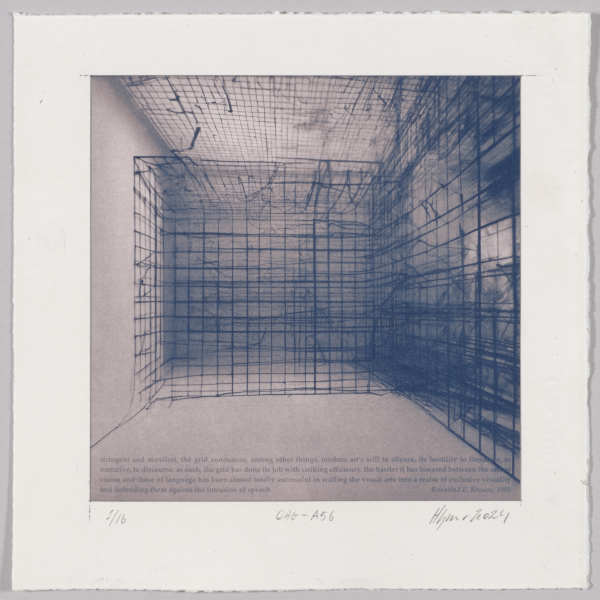 Originality of the avant-garde :  Grid – #A056 1/16 by Hlynur Helgason