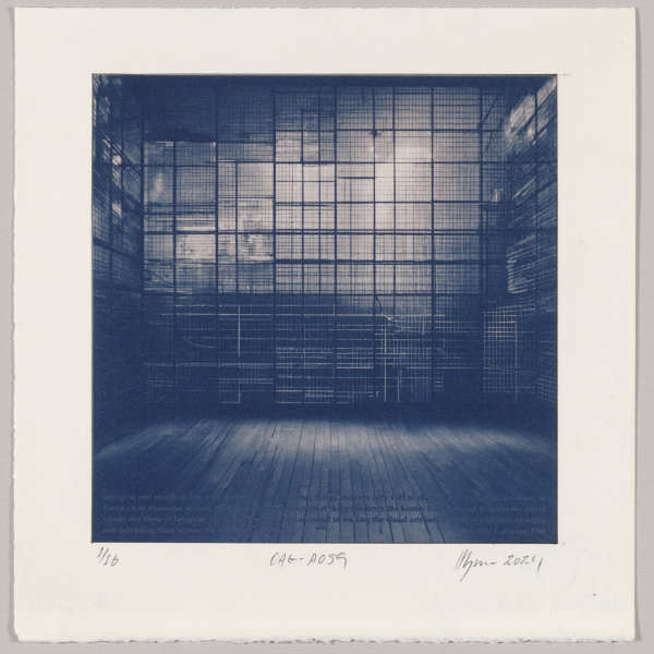 Originality of the avant-garde : Grid – #A059 1/16 by Hlynur Helgason