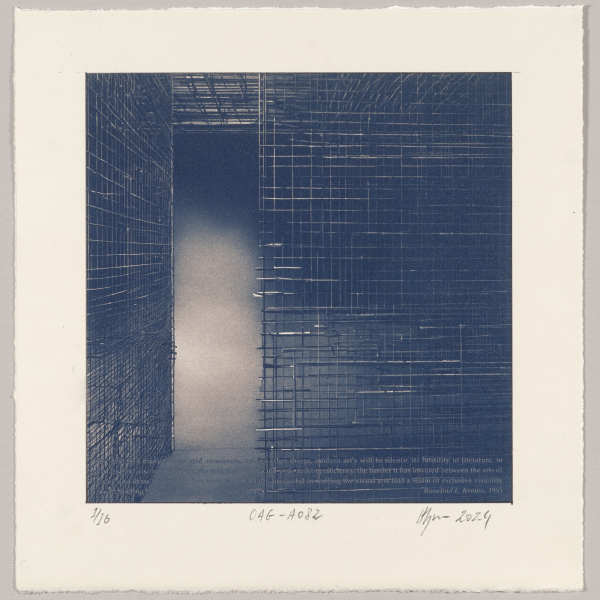 Originality of the avant-garde : Grid – #A082 1/16 by Hlynur Helgason