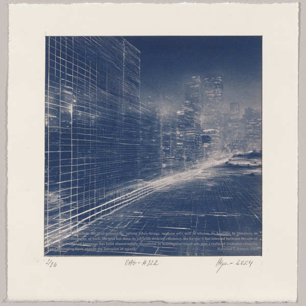 Originality of the avant-garde : Grid – #A122 1/16 by Hlynur Helgason