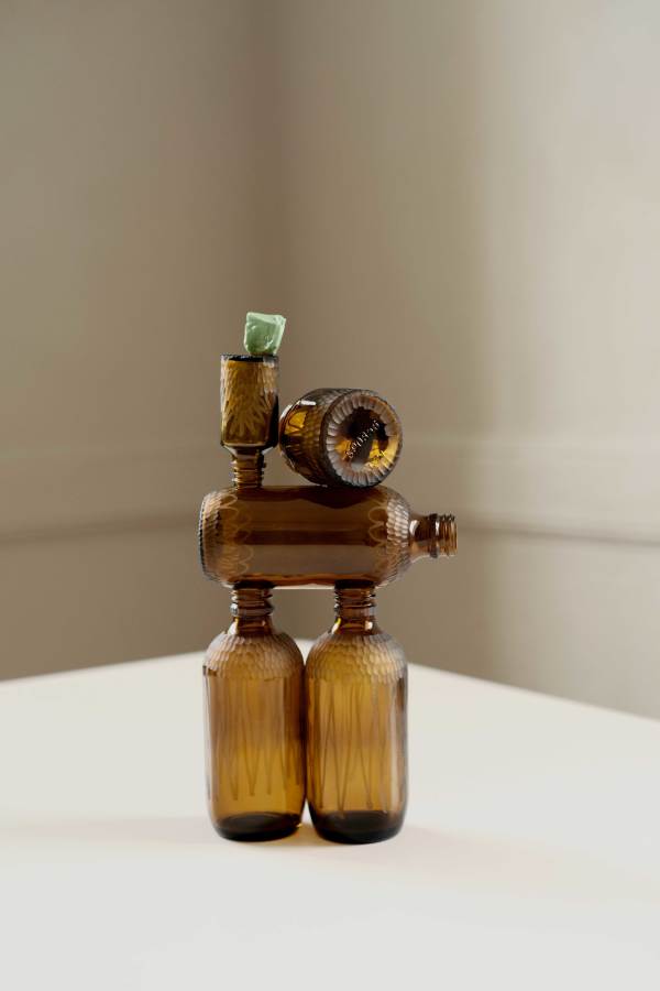 Spirited Waste 7 ~ Brown Glass  Stonehenge by Juli Bolaños–Durman, Image 3.