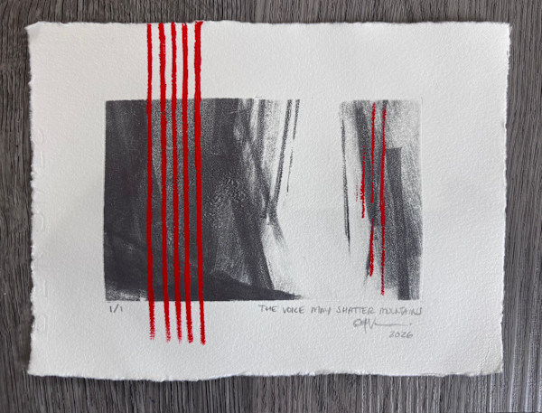 The Voice May Shatter Mountains by Caryn Vainio, Image 2.
