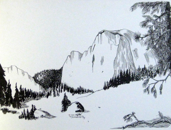 Half Dome I by Thomas Sundberg