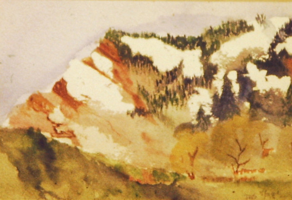 1st Mountain, Springville by Thomas Sundberg