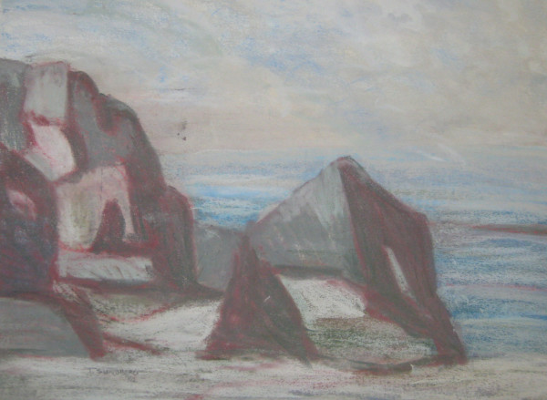 Gray Rocks Ahead by Thomas Sundberg