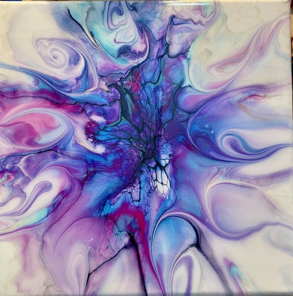 Pegasus by Pourin’ My Heart Out - Fluid Art by Angela Lloyd