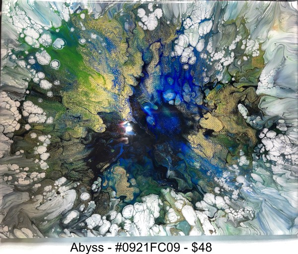 Abyss by Pourin’ My Heart Out - Fluid Art by Angela Lloyd