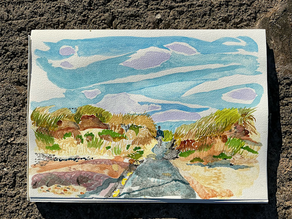 Dunes of Embo Beach by Jennifer Hathaway