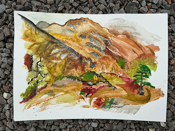  « Glen Shiel Study » by Jennifer Hathaway
