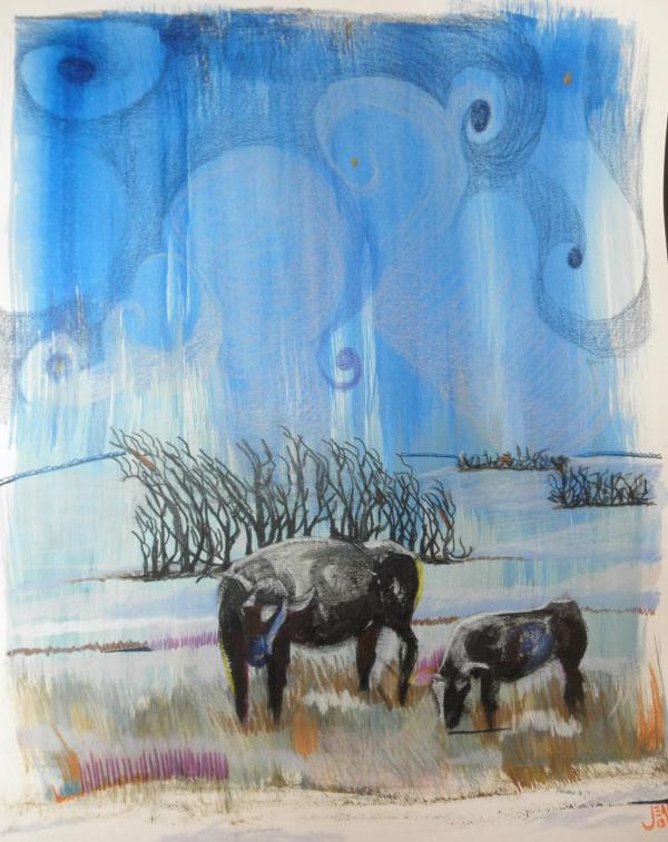 Winter Pasture by Jennifer Hathaway