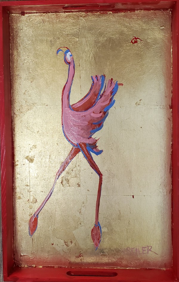 Flamingo Strut by Jill Seiler