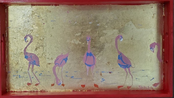 Flamingo Beach Babes by Jill Seiler